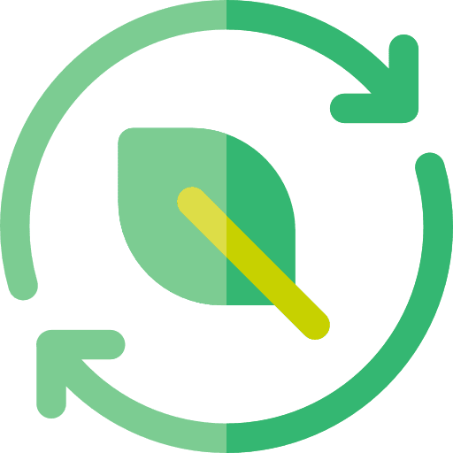 Leaves ecology and environment leaf botanical icon