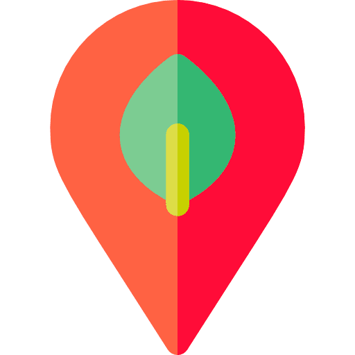 Placeholder map location pin interface icon