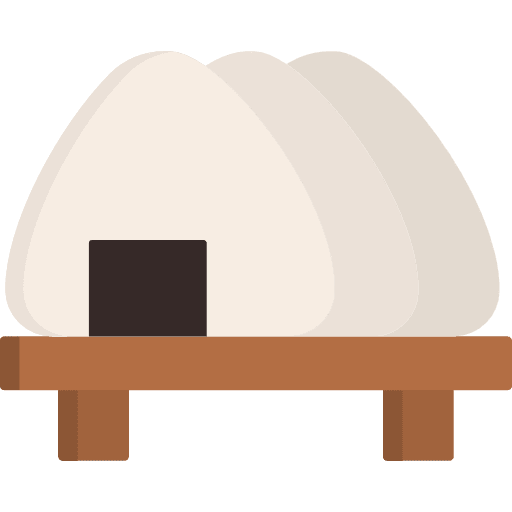 Onigiri food and restaurant food oriental icon