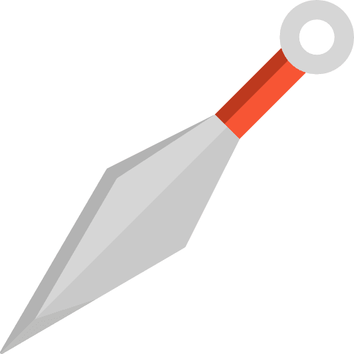 Kunai kunai miscellaneous martial arts icon