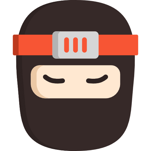 Ninja ninja face warrior icon