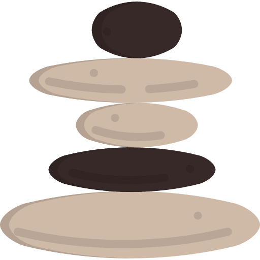 Stones relaxation stones cultures icon