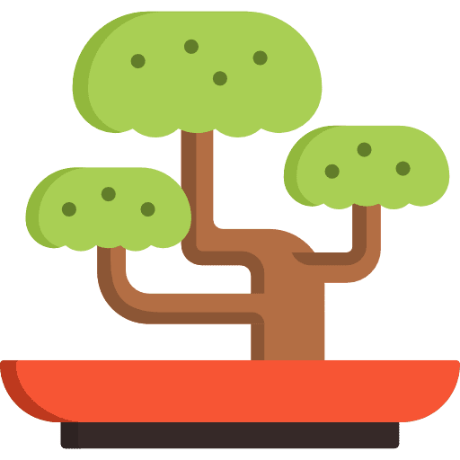 Bonsai botanical japan bonsai icon