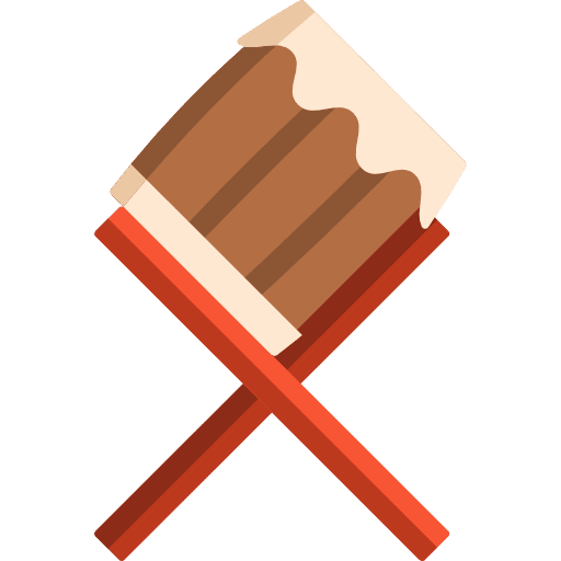 Taiko asian japanese musical instrument icon