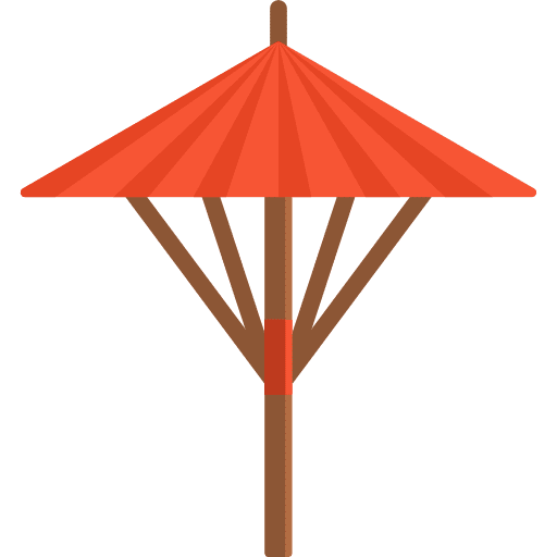 Wagasa wagasa japanese umbrella icon