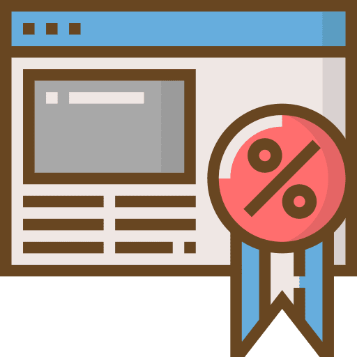 Sale business shopping cart multimedia icon