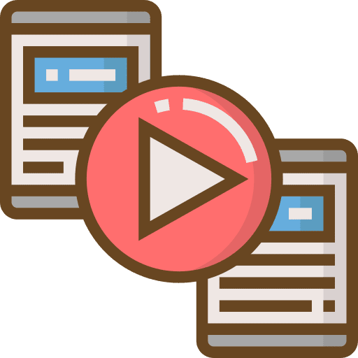 Video player music player multimedia movie icon