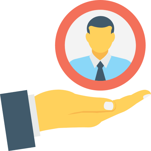 Businessman job user avatar icon
