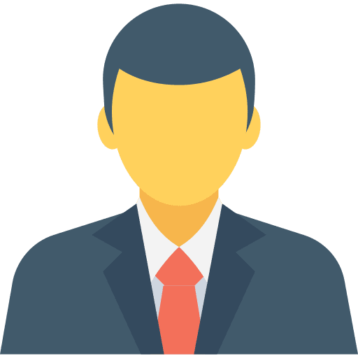 Businessman user professions and jobs businessman icon