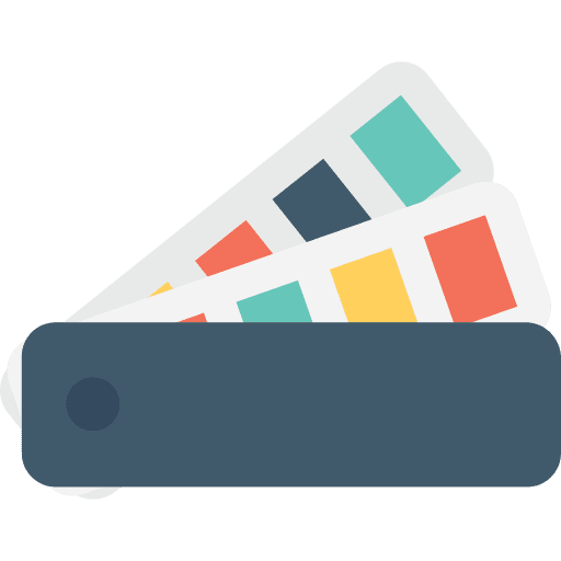 Pantone art and design paint miscellaneous icon