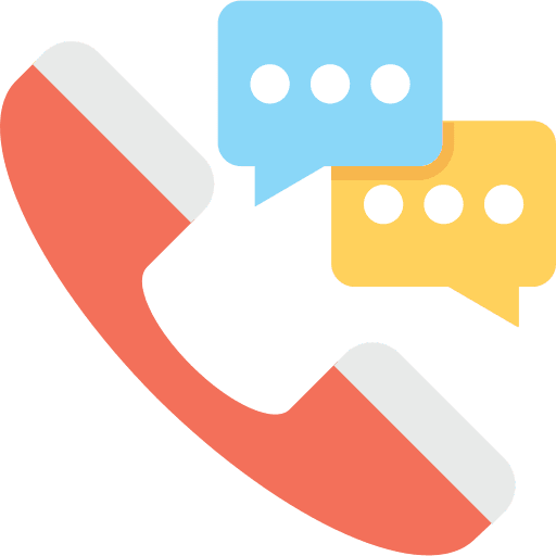 Phone call call conversation communications icon