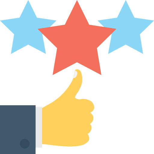 Rating hands and gestures people appreciation icon