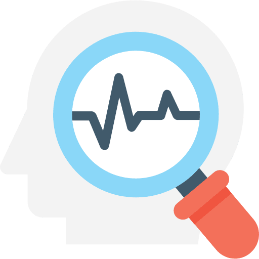 Loupe tools and utensils magnifying glass zoom icon