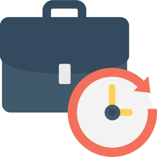 Briefcase business briefcase suitcase icon