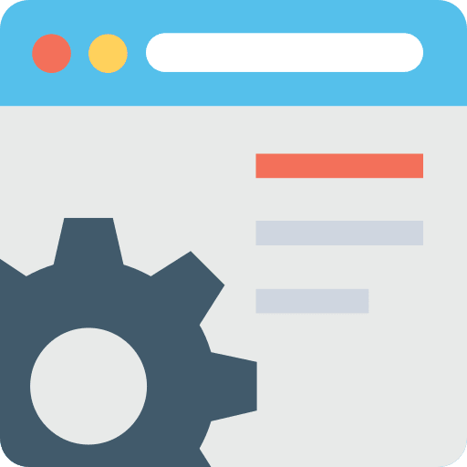 Browser internet computing seo and web icon