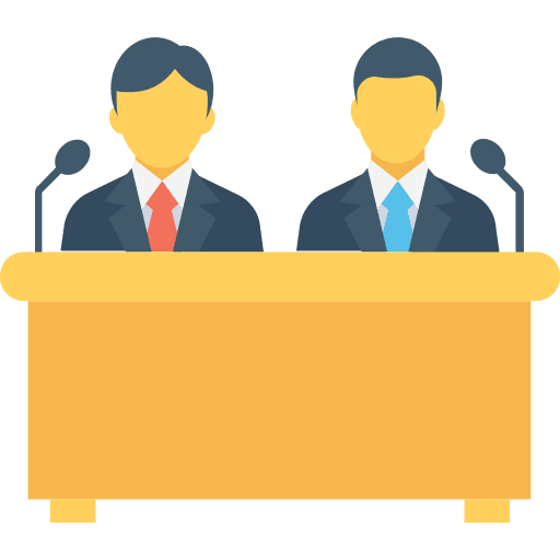 Conference conference people presentation icon