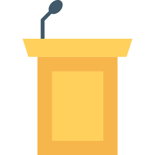 Presentation people lecture presentation icon