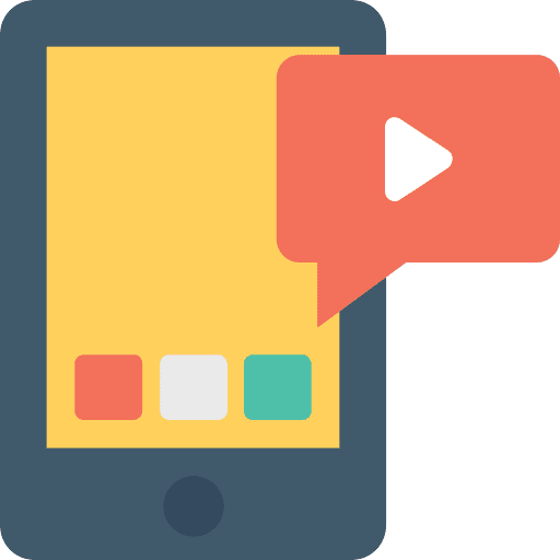 Smartphone communications technology mobile phone icon