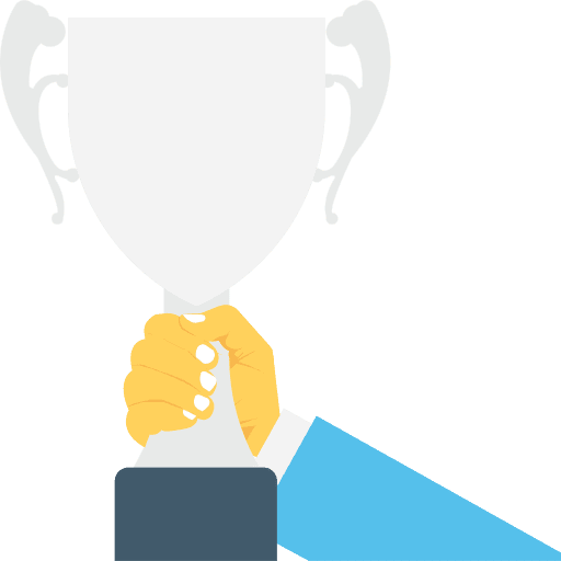 Trophy marketing trophy champion icon