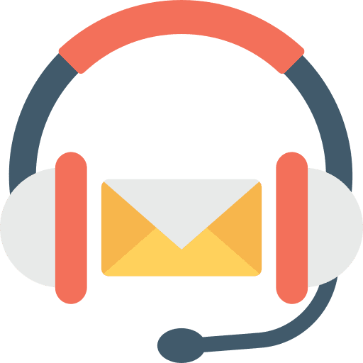 Headphone microphone earphones videocall icon