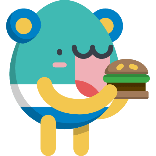 Eat happy emoticons smileys icon