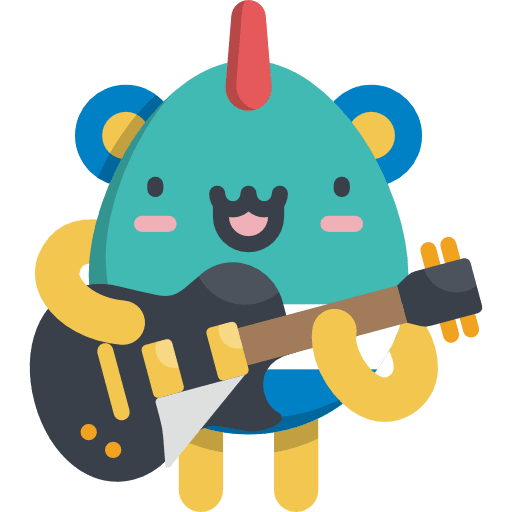 Guitar player guitar player smileys emoji icon