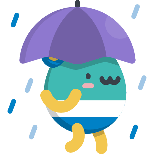 Rain emoticons feelings emoji icon
