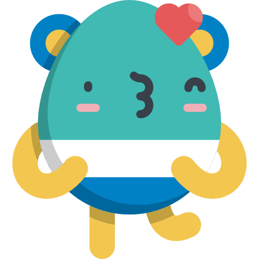 Kiss kiss feelings happy icon