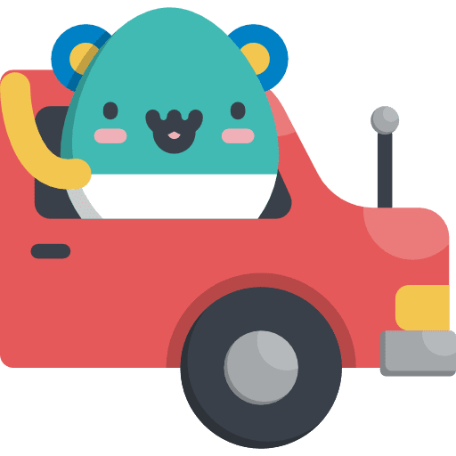 Car smileys emoticons happy icon