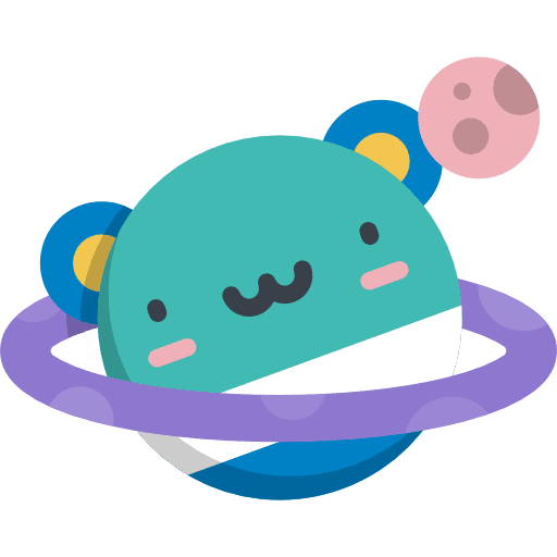 Space feelings emoticons emoji icon