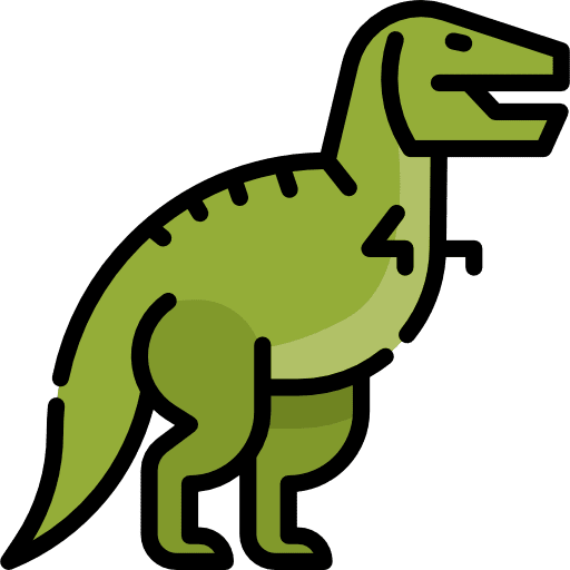 Tyrannosaurus dinosaurs animals carnivore icon