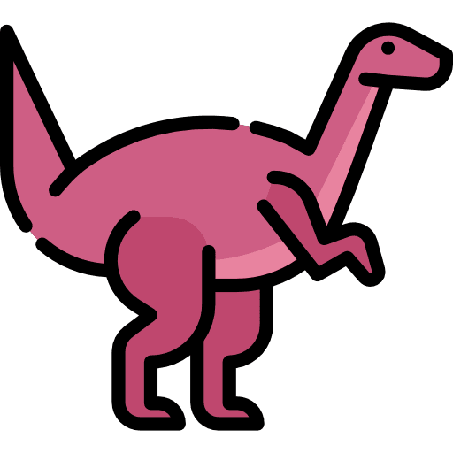 Bactrosaurus animals wild life dinosaur icon