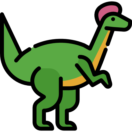 Corythosaurus wild life extinct animals icon