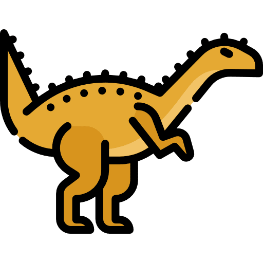 Scutellosaurus dinosaur extinct herbivore icon