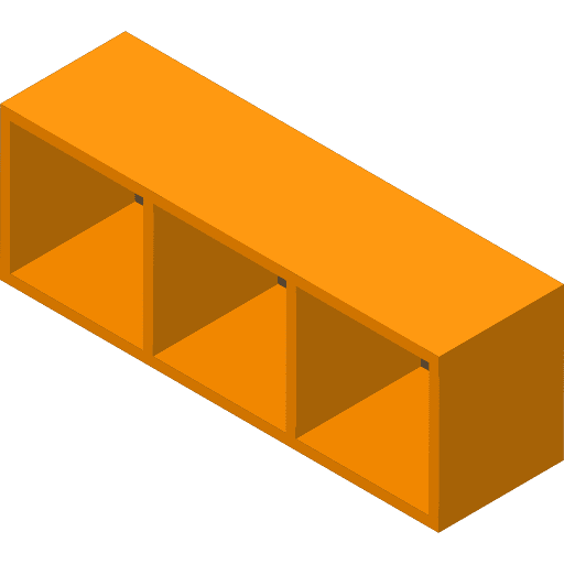 Bookcase library furniture and household storage icon