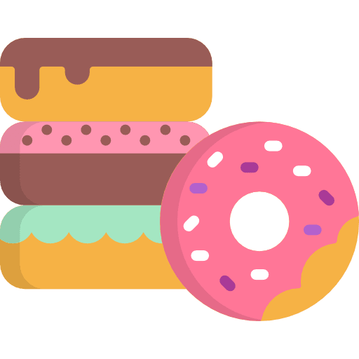 Doughnut food dessert sweet icon