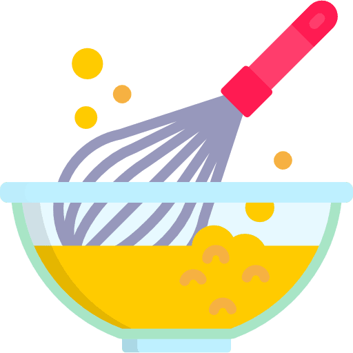 Whisk food baking kitchen pack icon