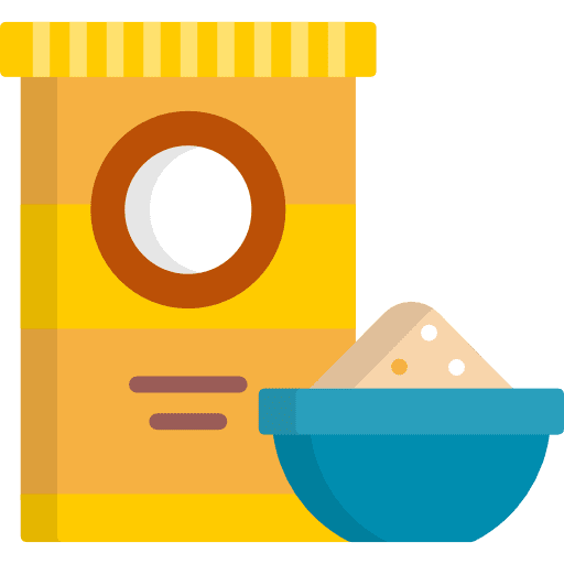 Flour food wheat canister icon