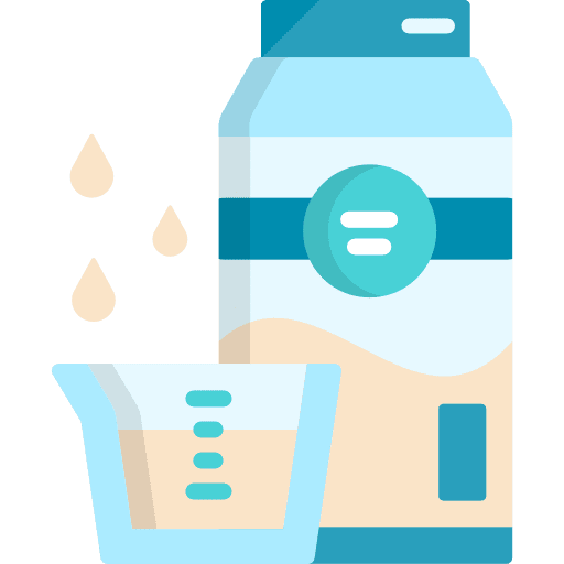 Milk breakfast food and restaurant healthy food icon