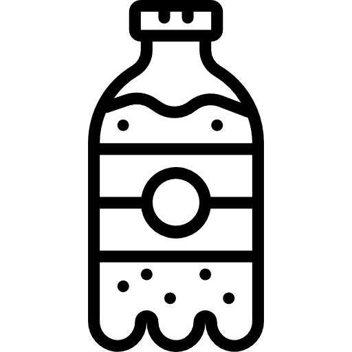 Soda bottle drink food and restaurant icon