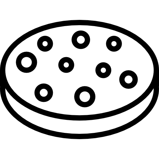 Cookie bakery food and restaurant food icon