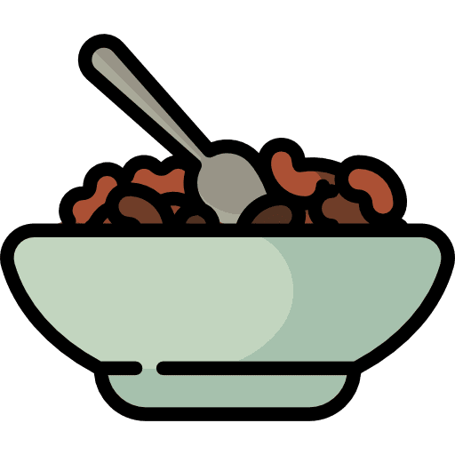 Beans nutrition food food and restaurant icon