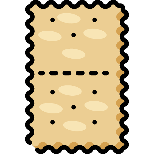 Cookie dessert bakery food icon