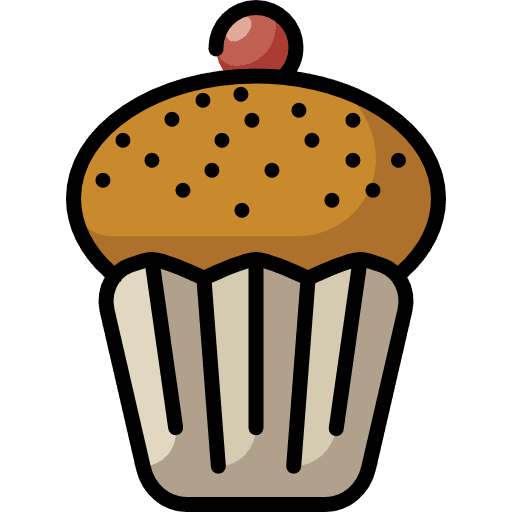 Cupcake cupcake sweet food and restaurant icon