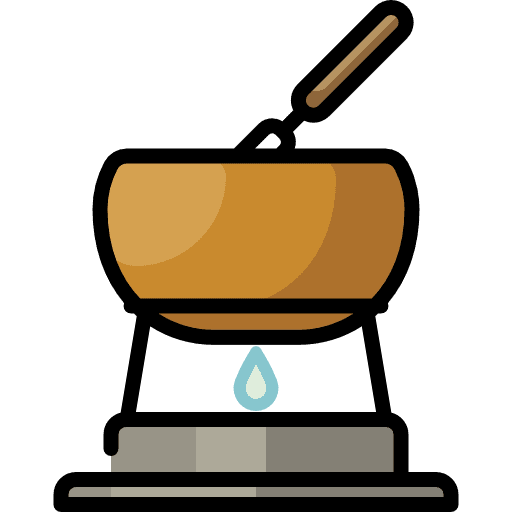 Fondue food and restaurant food dinner icon