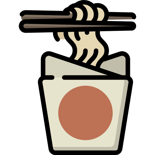 Ramen soup food ramen icon
