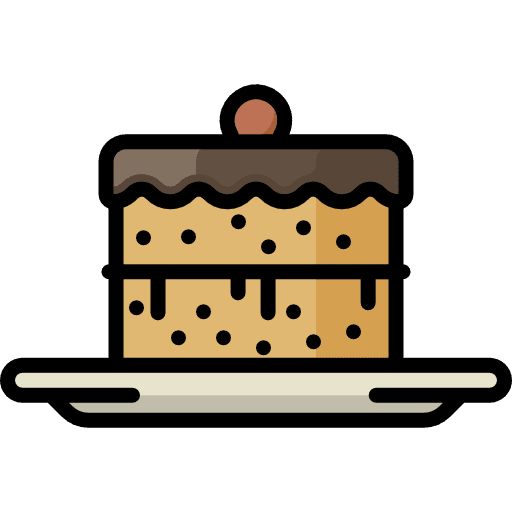 Piece of cake food and restaurant dessert piece of cake icon