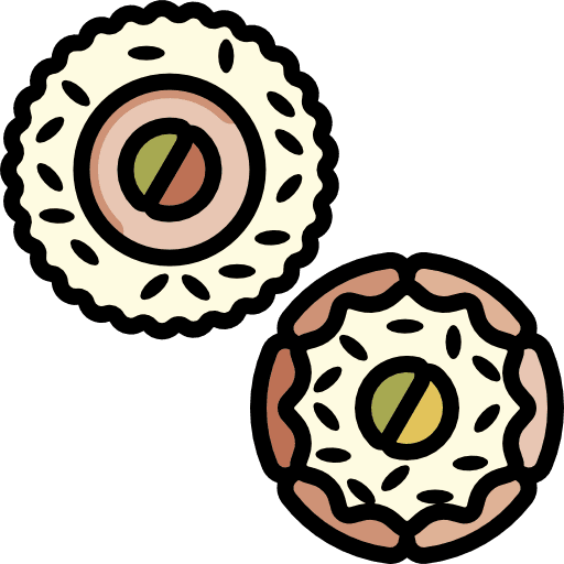 Sushi fish japanese food sushi icon