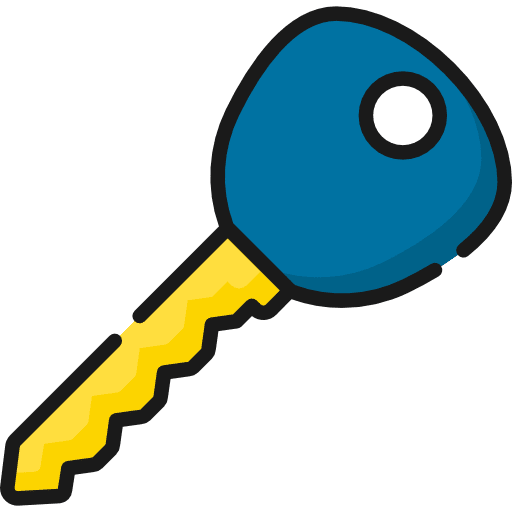 Car key transportation electronics car key icon