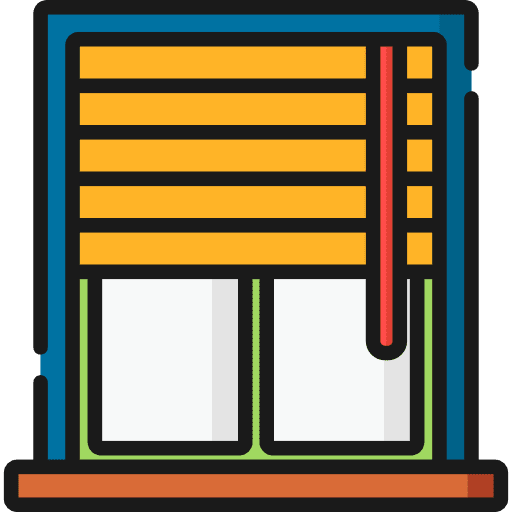 Window furniture and household house real estate icon